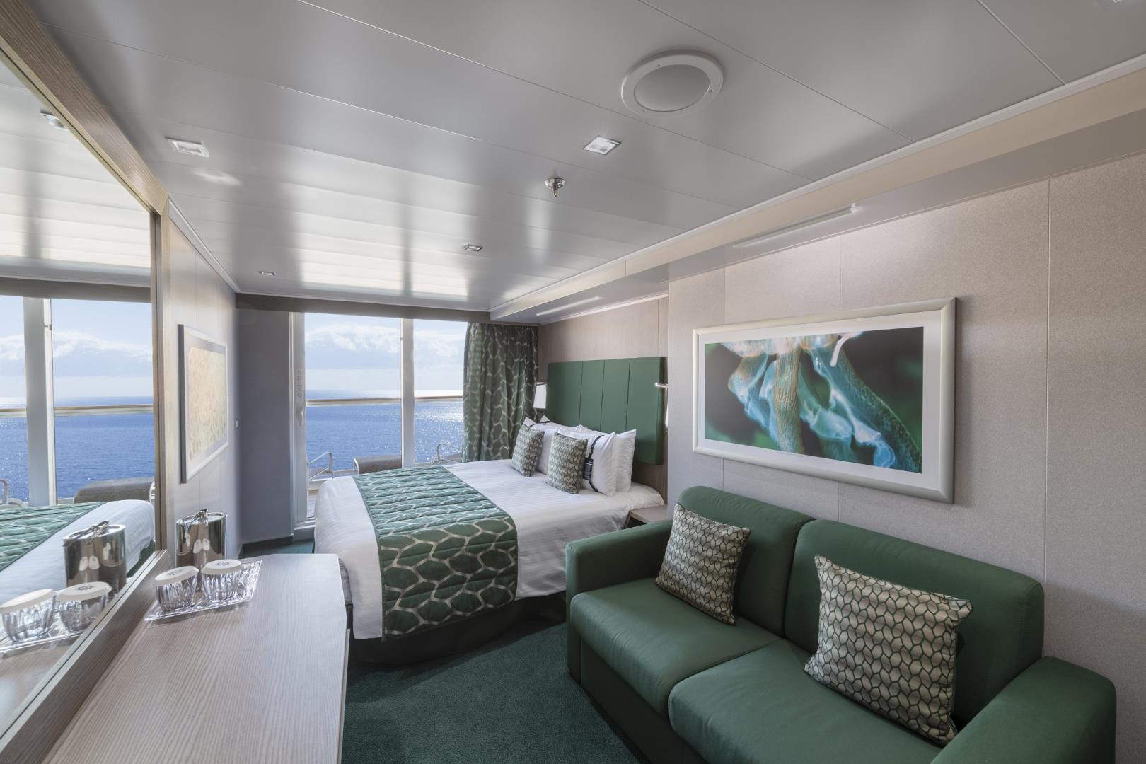 MSC Seaview, Balcony cabin